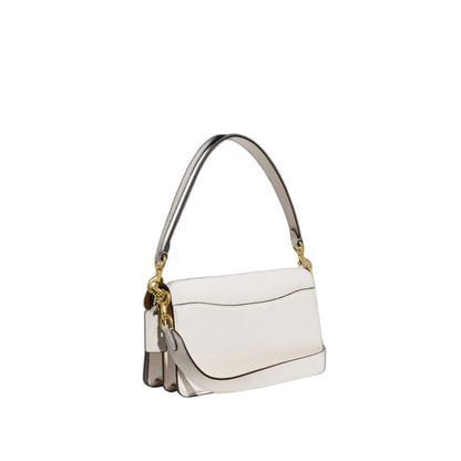 Tabby Shoulder Bag  26 - Brass/Chalk